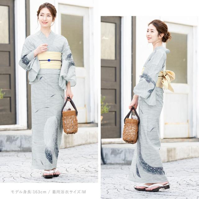 マクレ（Ma．cle'）/浴衣2点セット レディース （浴衣＋帯）の通販はau