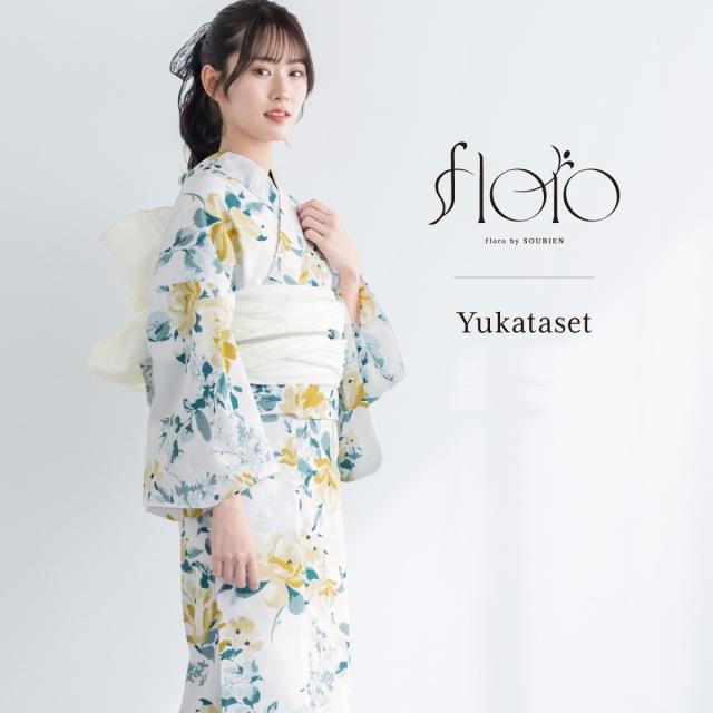 ソウビエン（SOUBIEN）/浴衣2点セット レディース （浴衣＋帯）の通販は