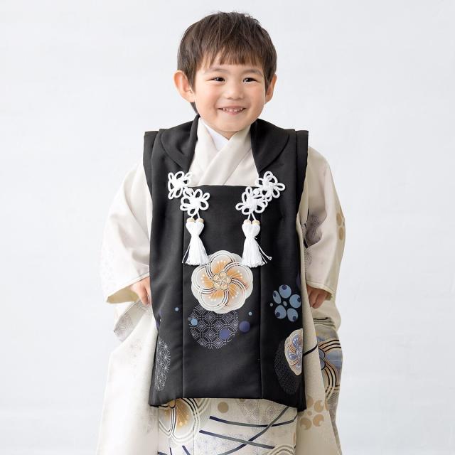 ソウビエン（SOUBIEN）/七五三 3歳 男児 被布セット_7