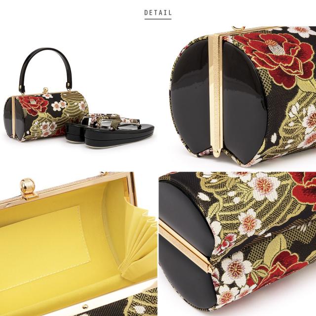 ソウビエン（SOUBIEN）/草履バッグセット 帯生地