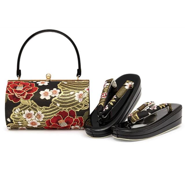 ソウビエン（SOUBIEN）/草履バッグセット 帯生地 ソウビエン（SOUBIEN）/草履バッグセット 帯生地