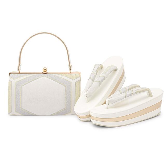 ソウビエン（SOUBIEN）/草履バッグセット 帯生地