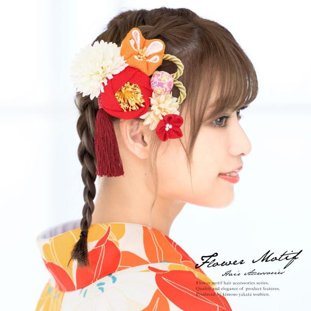 ソウビエン（SOUBIEN）/髪飾り　つまみ細工