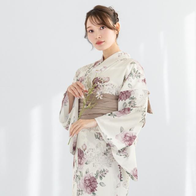 ソウビエン（SOUBIEN）/浴衣2点セット　レディース（浴衣＋帯）