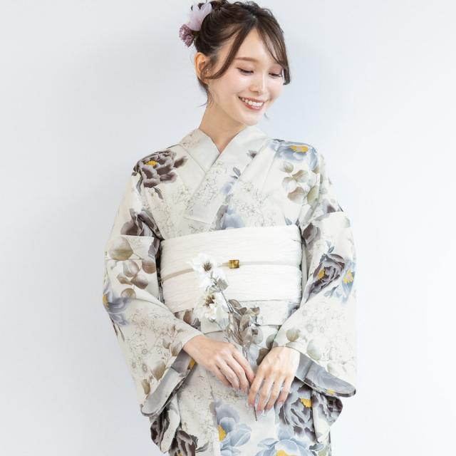ソウビエン（SOUBIEN）/浴衣2点セット　レディース（浴衣＋帯）