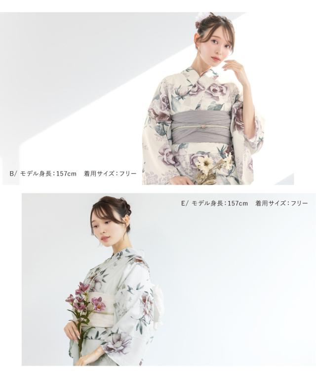 ソウビエン（SOUBIEN）/浴衣2点セット　レディース（浴衣＋帯）_9
