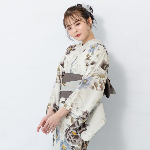 ソウビエン（SOUBIEN）/浴衣2点セット　レディース（浴衣＋帯）