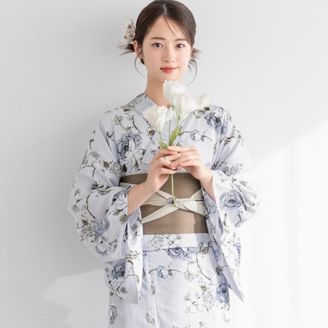 ソウビエン（SOUBIEN）/浴衣2点セット　レディース（浴衣＋帯）