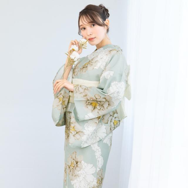 ソウビエン（SOUBIEN）/浴衣2点セット　レディース（浴衣＋帯）_1