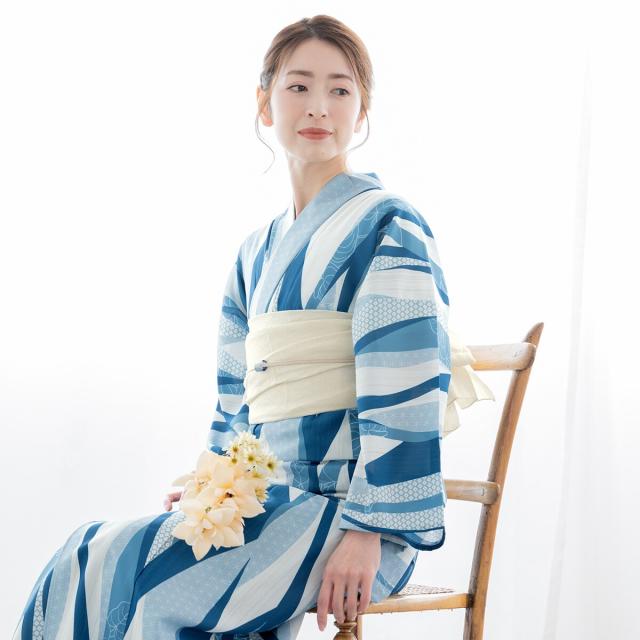 マクレ（Ma．cle’）/浴衣2点セット レディース （浴衣＋帯）