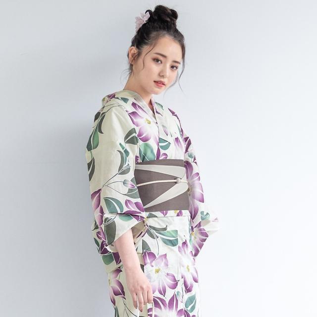 ソウビエン（SOUBIEN）/浴衣2点セット レディース （浴衣＋帯）