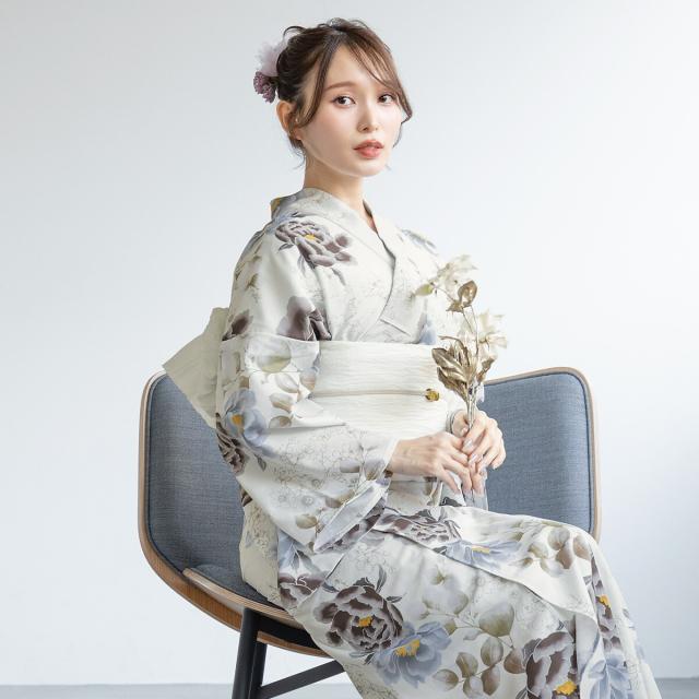 SOUBIEN (ソウビエン) 羽織 レディース 透け感 軽やか 塵よけ ライトブルー×波 ドレープ加工 防寒 夏着物用 フリーサイズ