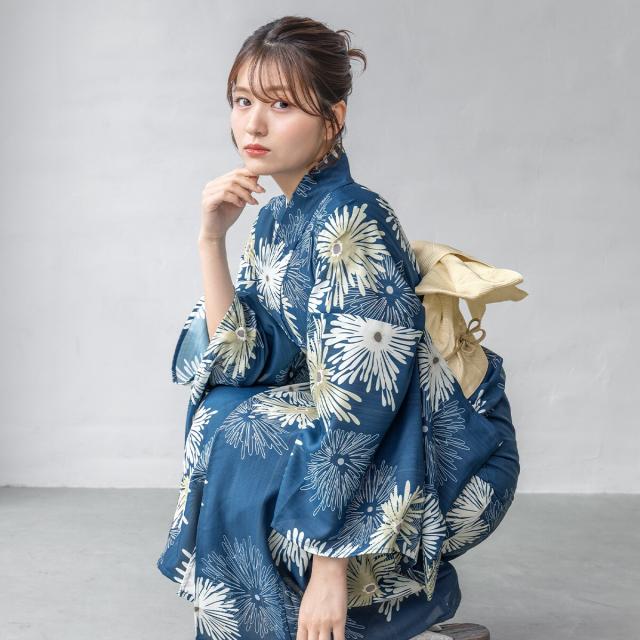 【floro by SOUBIEN】浴衣2点セット ソウビエン SOUBIEN] ソウビエン 浴衣 2点 セット セパレート 二部式 floro