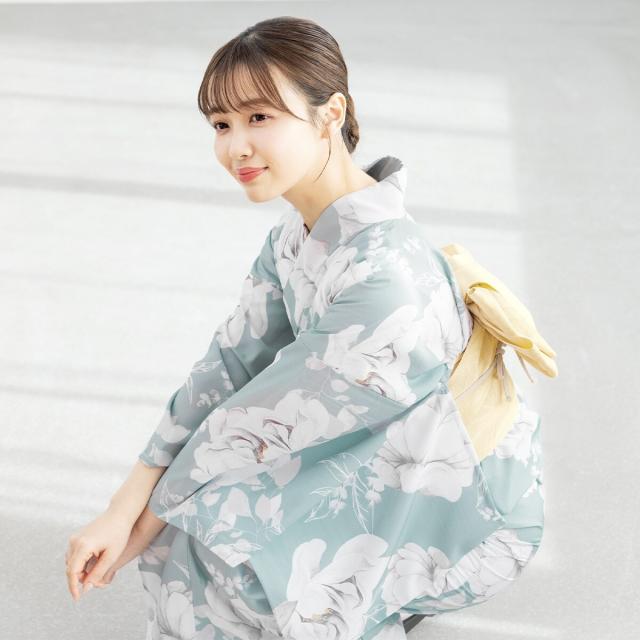 【新品未使用】　ソウビエン SOUBIEN 浴衣 帯セット(セパレート浴衣) セパレート浴衣セット 子ども キッズ 上下セット（上着＋