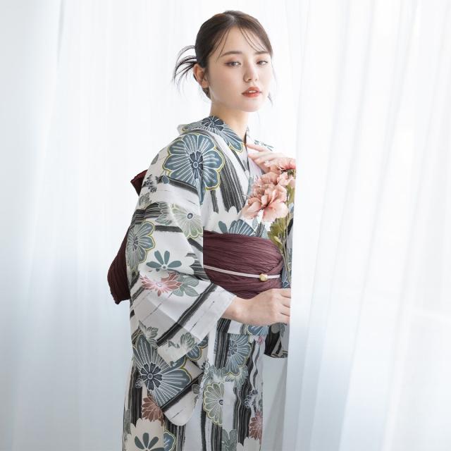 ソウビエン（SOUBIEN）/【新二部式】浴衣3点セット レディース（浴衣