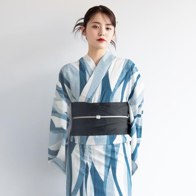 SOUBIEN] ソウビエン 浴衣 2点 セット floro レディース (浴衣/半幅帯