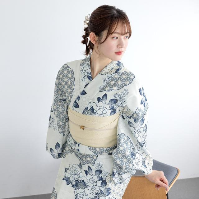 ソウビエン（SOUBIEN）/【新二部式】浴衣3点セット レディース（浴衣