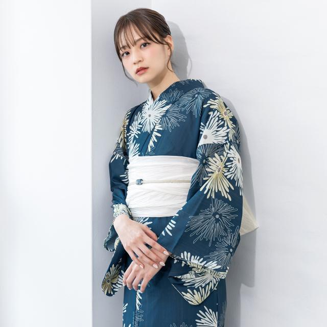 【floro by SOUBIEN】浴衣2点セット ソウビエン SOUBIEN] ソウビエン 浴衣 2点 セット floro レディース (浴衣/兵児帯