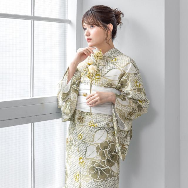 ソウビエン（SOUBIEN）/【新二部式】浴衣3点セット レディース（浴衣