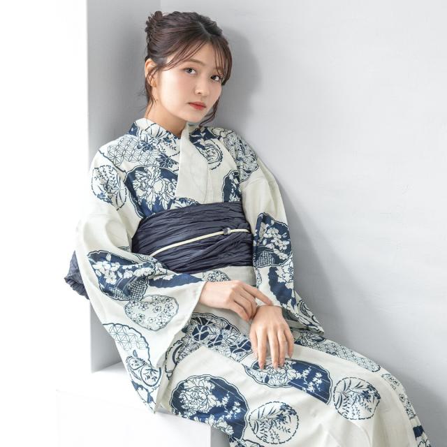ソウビエン（SOUBIEN）/【新二部式】浴衣3点セット レディース（浴衣