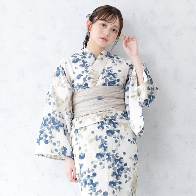 ソウビエン（SOUBIEN）/【新二部式】浴衣3点セット レディース（浴衣・帯・伊達締め） ソウビエン（SOUBIEN）/【新二部式】浴衣3点セット レディース（浴衣