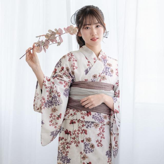 ソウビエン（SOUBIEN）/【新二部式】浴衣3点セット レディース（浴衣