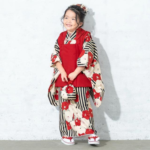 ソウビエン（SOUBIEN）/七五三 被布着物セット 女の子