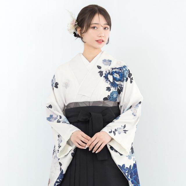 ソウビエン（SOUBIEN）/着物セット 二尺袖着物 袴 4点セット