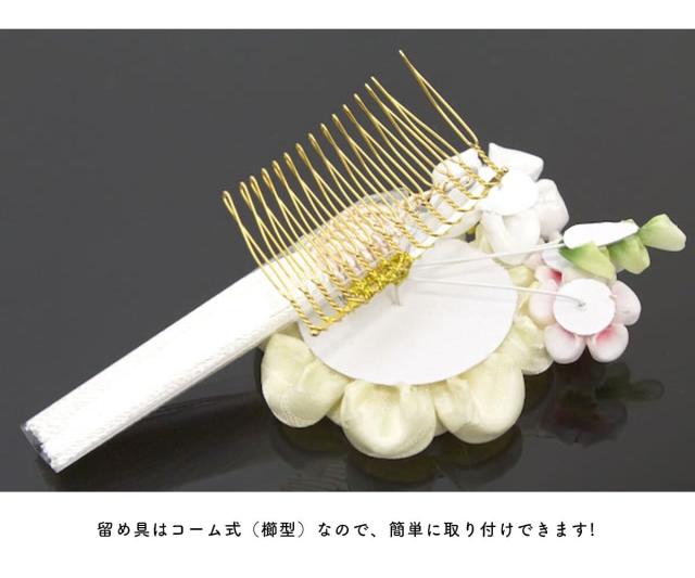ソウビエン（SOUBIEN）/髪飾り つまみ細工 菊 ビジュー ビーズ_8