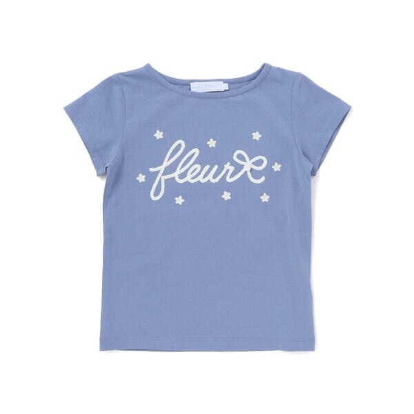 タルティーヌ エ ショコラ（Tartine et Chocolat）/ベア天竺 ロープ刺しゅうロゴTシャツ(90〜140cm)_6