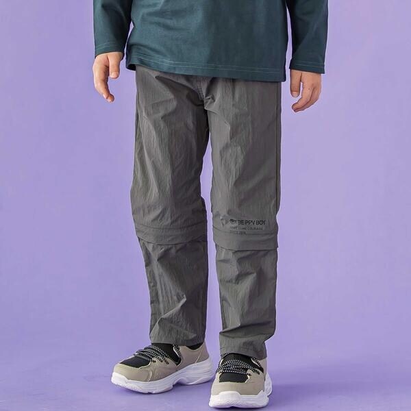 ベベ プチ ポワ ヴェール（BeBe Petits Pois Vert）/２WAY 取り外しタフタパンツ(95~150cm)_1