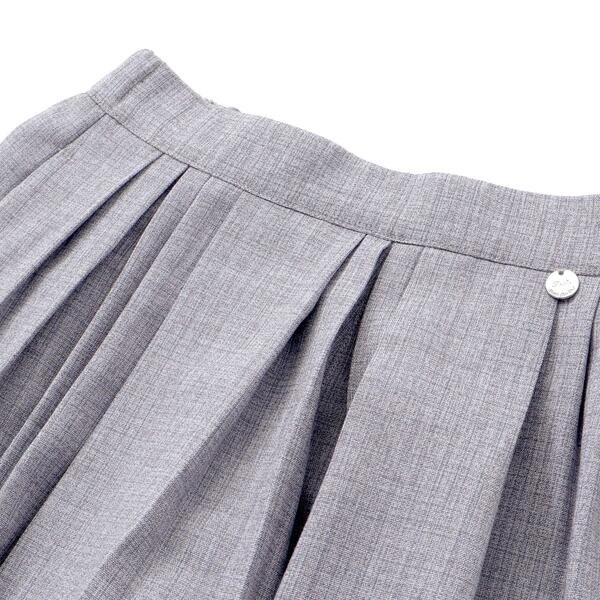 ベベ プチ ポワ ヴェール（BeBe Petits Pois Vert）/ツイード風ランダムタックキュロットパンツ(95~150cm)_11