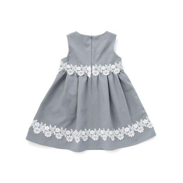 ベベ プチ ポワ ヴェール（BeBe Petits Pois Vert）/レースポイント・キラキラジャンスカ(95~150cm)_7