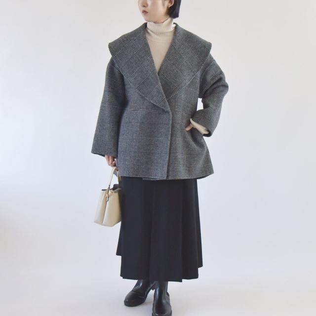 【専用】●美品●quaranciel: 【カランシエル】リバー ケープ コート カランシエル（quaranciel）/quaranciel: リバー ケープ コート