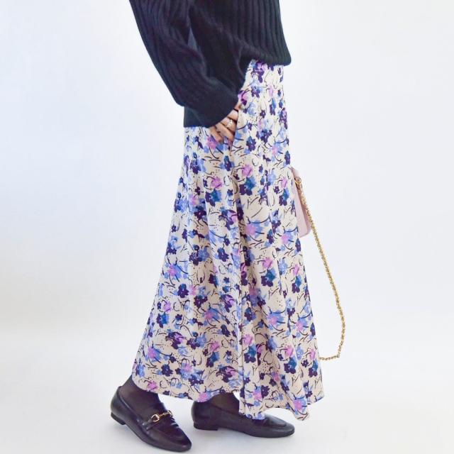 カランシエル（quaranciel）/quaranciel: SPRINTEX フラワー スカートの通販は 5,315円