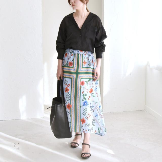 カランシエル（quaranciel）/quaranciel: SPRINTEX フラワーパネル柄