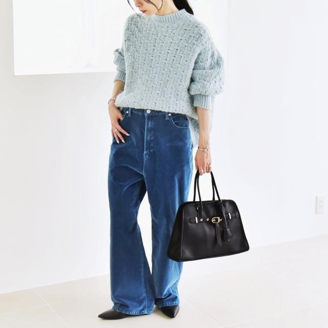 カランシエル（quaranciel）/quaranciel:〈手洗い可能〉透かし編み