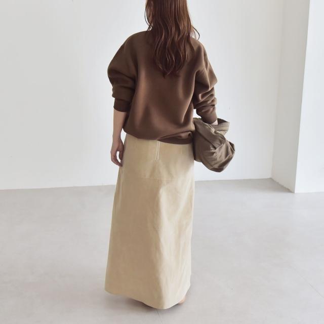 カランシエル（quaranciel）/《一部追加予約》ANGE IN DISGUISE:〈手洗い可能〉フォト＆ロゴ スウェット