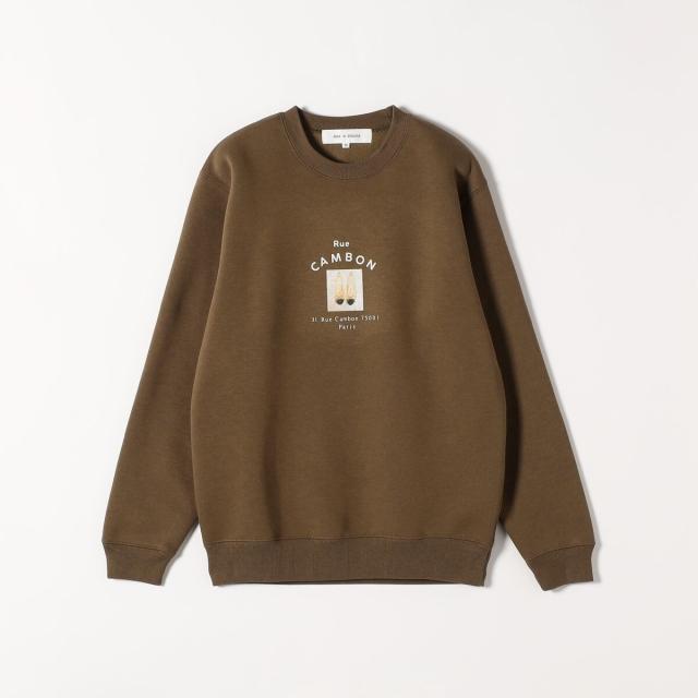 カランシエル（quaranciel）/《一部追加予約》ANGE IN DISGUISE:〈手洗い可能〉フォト＆ロゴ スウェット