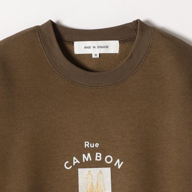 カランシエル（quaranciel）/《一部追加予約》ANGE IN DISGUISE:〈手洗い可能〉フォト＆ロゴ スウェット