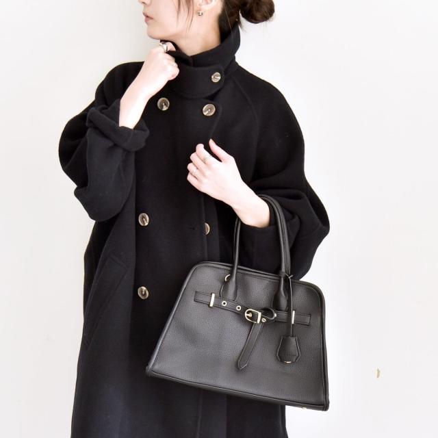 カランシエル（quaranciel）/《追加予約》quaranciel: リバー スタンド & テーラード ダブルブレスト Aライン コー