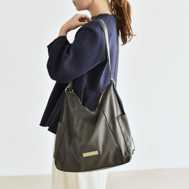 カランシエル（quaranciel）/quaranciel: 3way ポケット ジップ トート（A4対応）