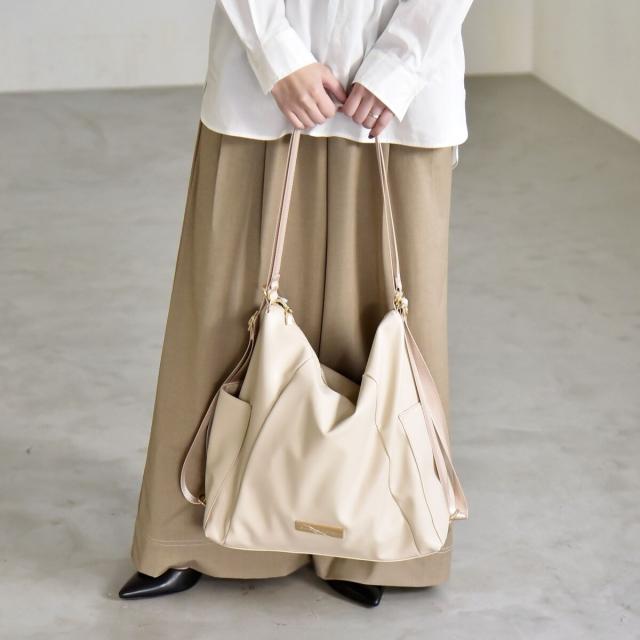 カランシエル（quaranciel）/quaranciel: 3way ポケット ジップ トート（A4対応）