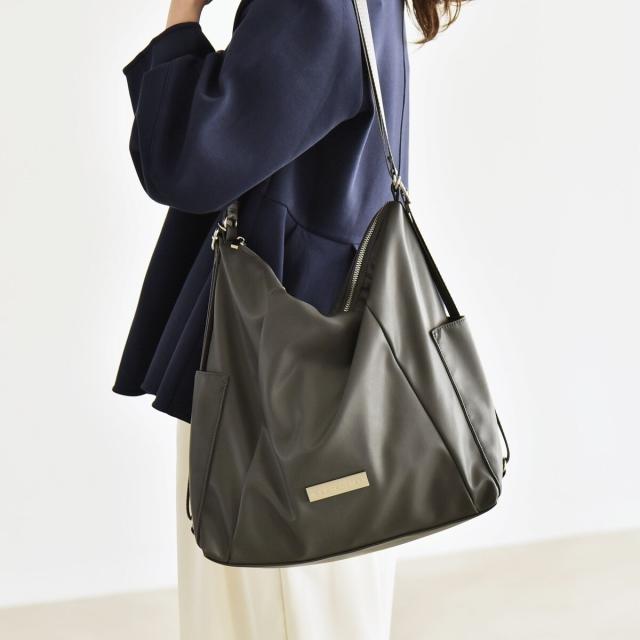 カランシエル（quaranciel）/quaranciel: 3way ポケット ジップ トート（A4対応）