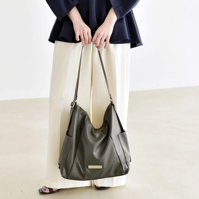 カランシエル（quaranciel）/quaranciel: 3way ポケット ジップ トート（A4対応）