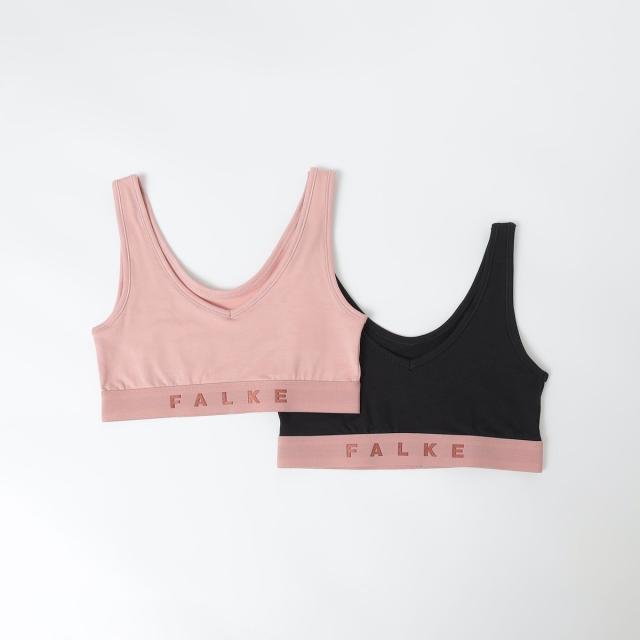 カランシエル（quaranciel）/FALKE:Bustier Daily Comfort ブラトップ 2枚セット