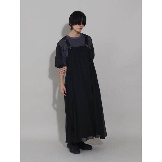 専用【新品】LASUD ラシュッド　ジャンバースカート LASUD｜レースアップデザインジャンパースカート | Rakuten