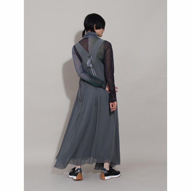 レースアップデザインジャンパースカート - LASUD - LASUD