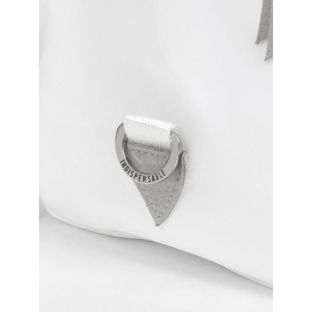 ラシュッド（LASUD）/ナイロンベルトボディバッグ(White)