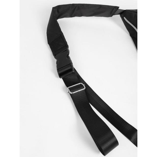 ラシュッド（LASUD）/ナイロンベルトボディバッグ(White)